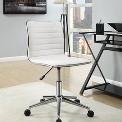 White Office Swivel Chair