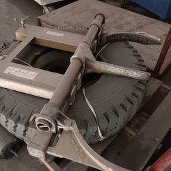 Heavy Duty Double Drum Lifter Attachment  For Forklift