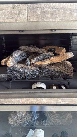 Spring cleaning showroom clearance log set/grates