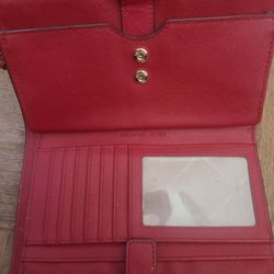 Michael KORS WALLET RED 
