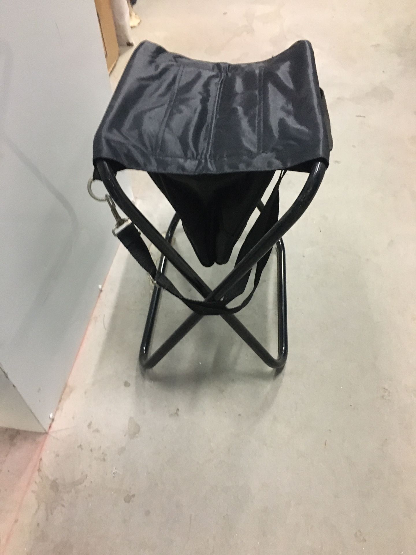 Folding Sporting/Fishing stool with storage bag.