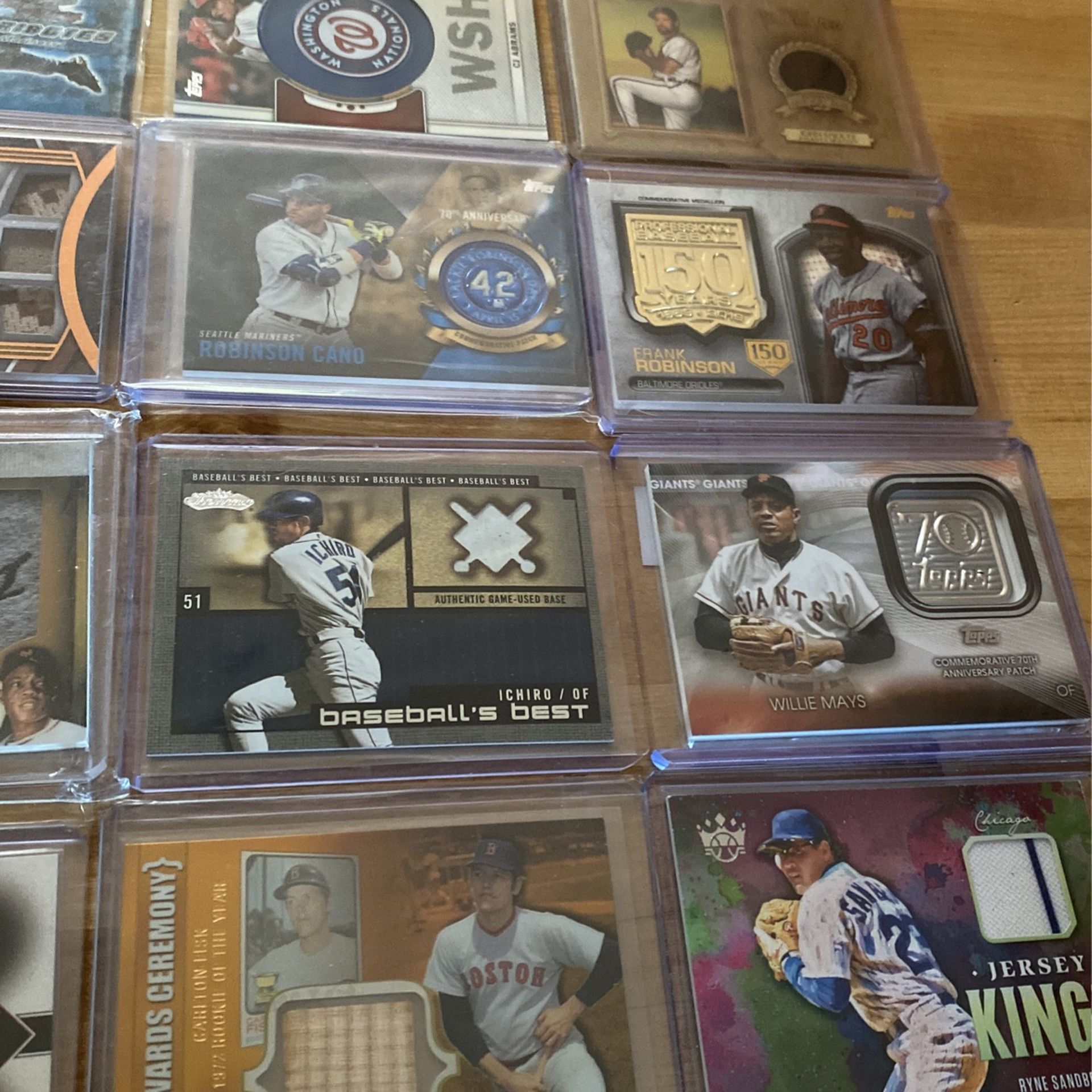 Baseball Game Worn/Relic/Patch Logo/Numbered for Sale in Tumwater, WA ...