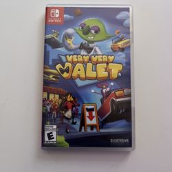 Very Very Valet Nintendo Switch Video Game Tested and Working