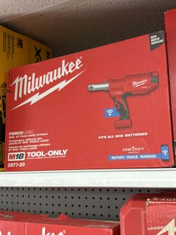 Milwaukee new FORCELOGIC 6T Pistol utility crimper one key