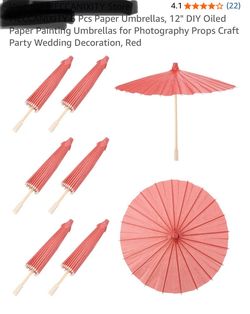 Paper umbrellas