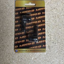 Moto-D Angled Valve Stem 8.3 Black