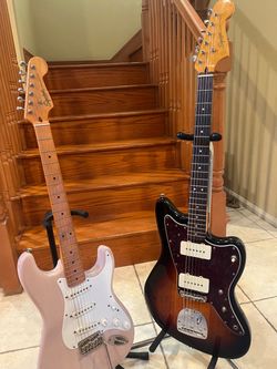 Squier Classic Vibe Jazzmaster and Stratocaster (Mint)