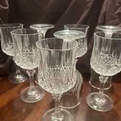 Wine Crystal-(8) Cristal D’ Arques Longchamp Crystal Wine Glass