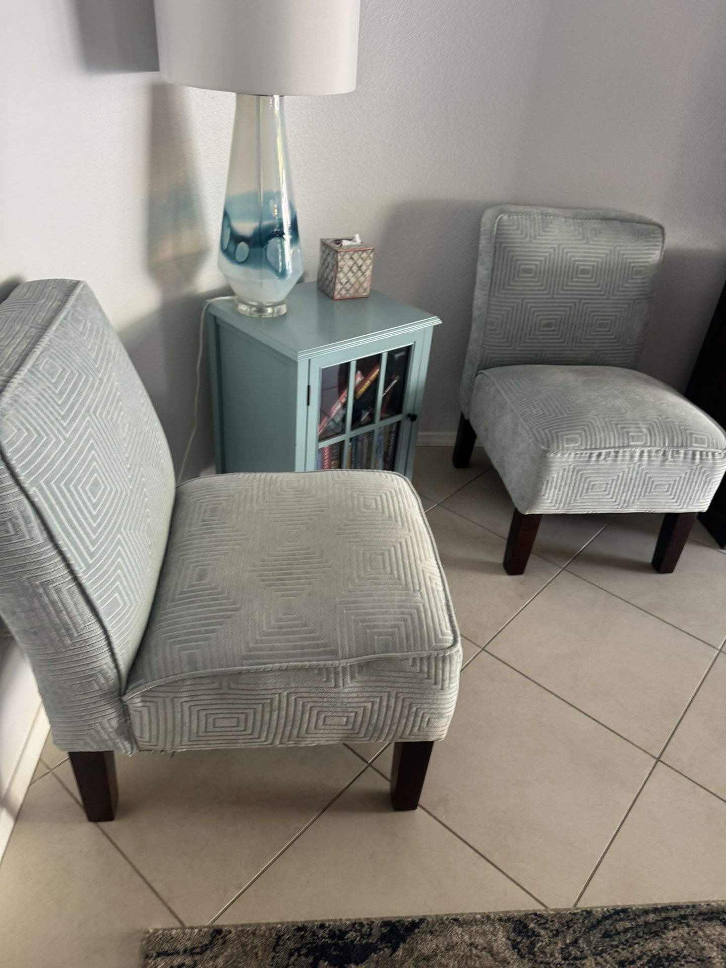 Patterned Accent Chair