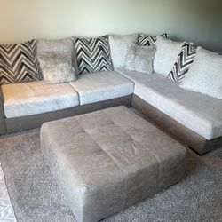 Sectional & Ottoman For sale!