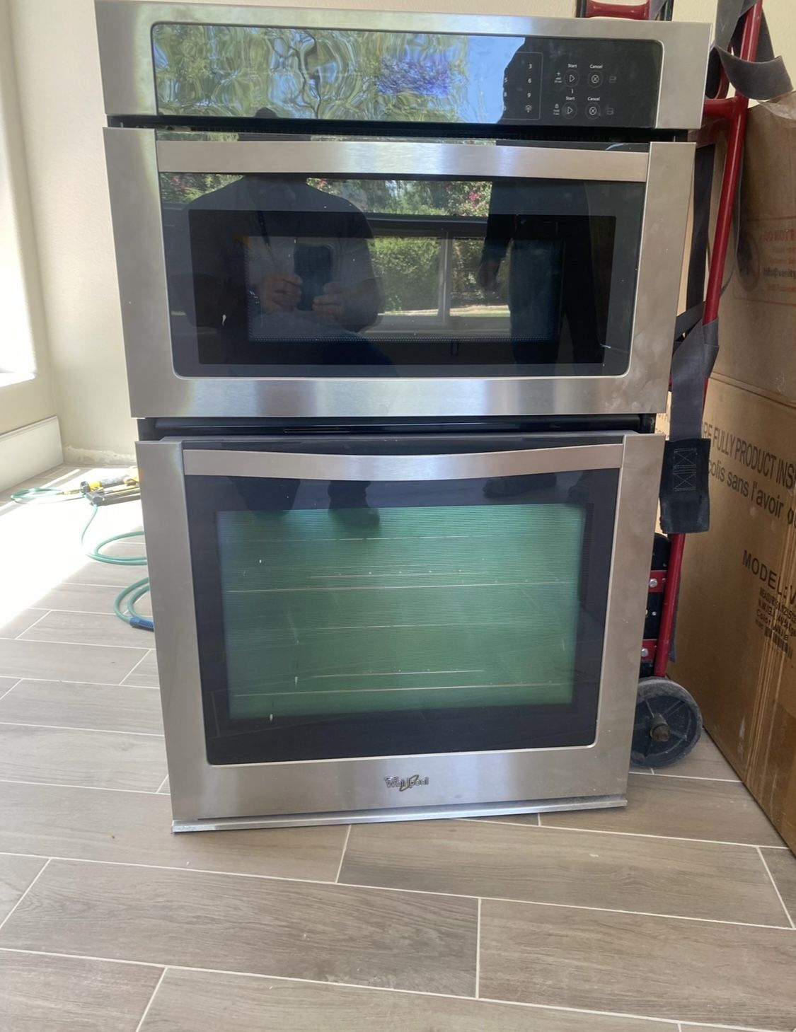 Whirlpool 4.3 cu. ft. Combination Microwave Wall Oven with SteamClean Option