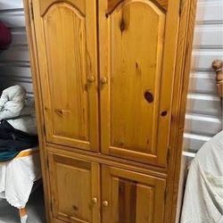 Wardrobe cabinet 23 depth  40 1/2 wide  71 tall