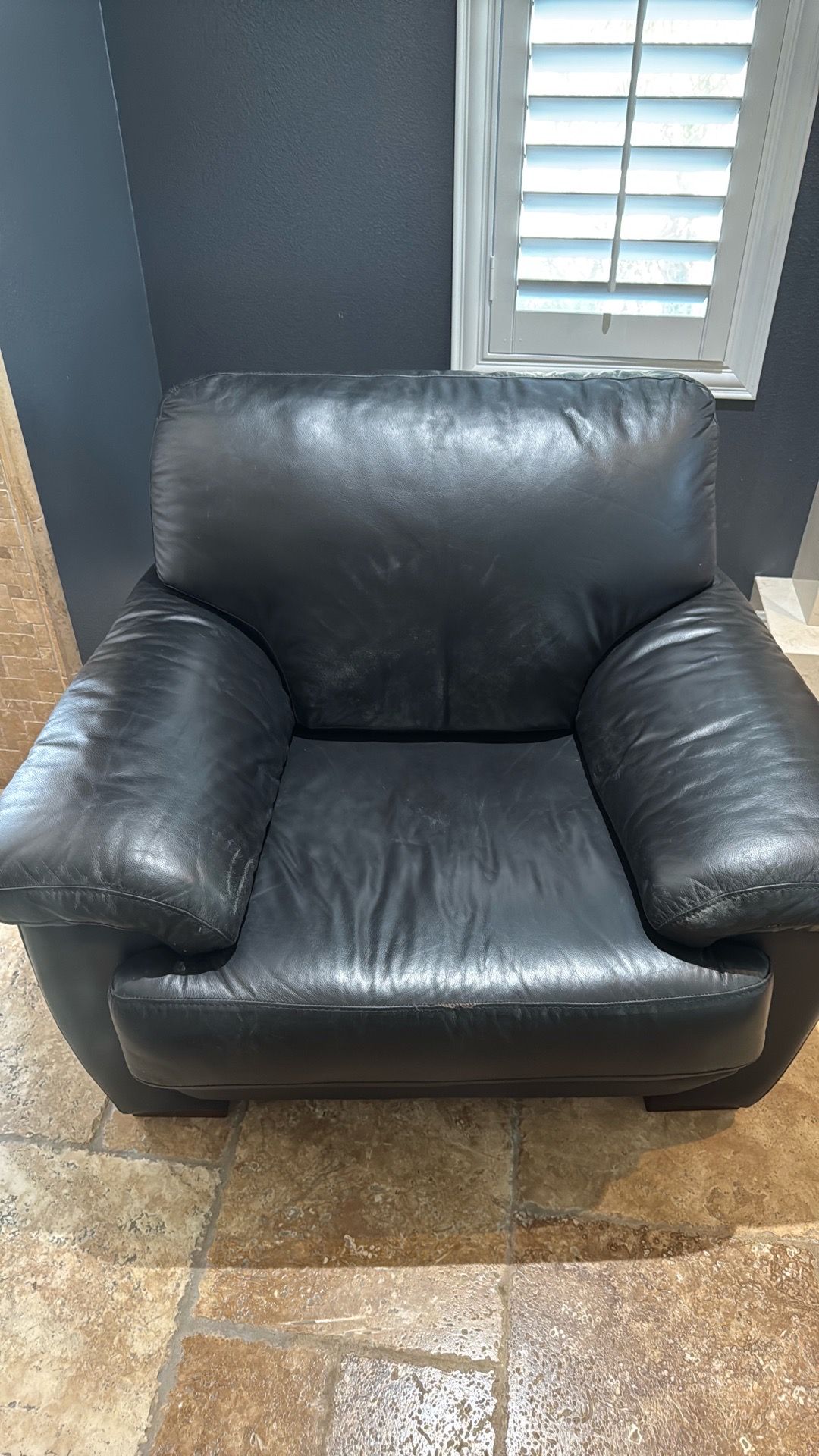 Leather chair