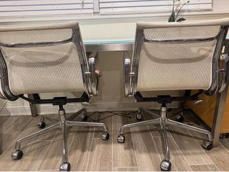 Eames - Herman Miller Tandem Office - management chairs / Room&Board Desk