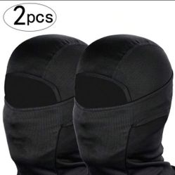 2 Pack Balaclava Face Mask, Ski Mask for Men Women, UV Protection Windproof