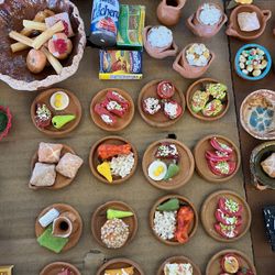 Comida Para Las Ofrendas! Piezas Mini Para La Decoración Para El Día De Los Muertos! 