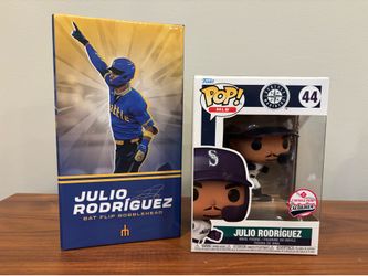 Julio Rodriguez bobble head & Funko Pop