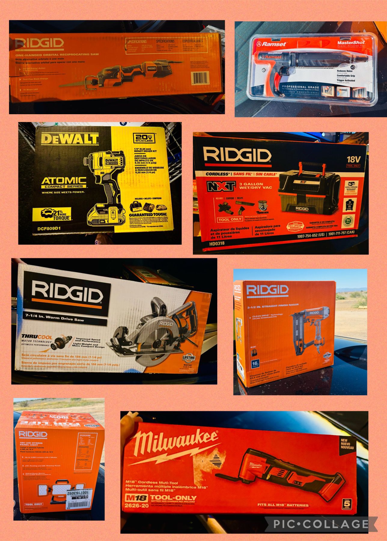 ALL BRAND NEW IN BOX TOOLS 