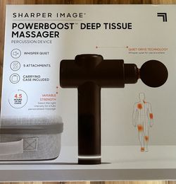 Massage Gun Sharper Image New 