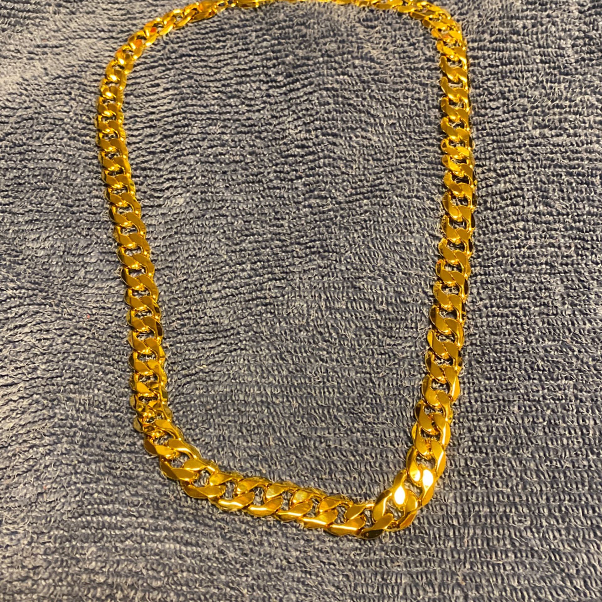 18k Gold Filled Chain 12mm