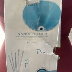  Pure NanoSteamer 3-in-1 Facial Steamer Pro Professional Nano Ionic Spa Skin A12