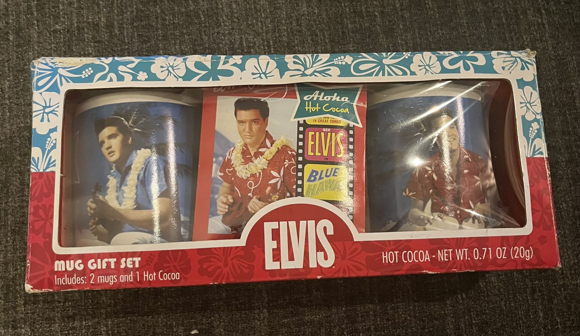 Elvis Coffee Mugs And Graceland Postcards
