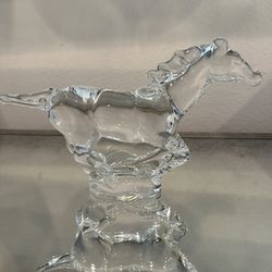 Tiffany Crystal Running Horse