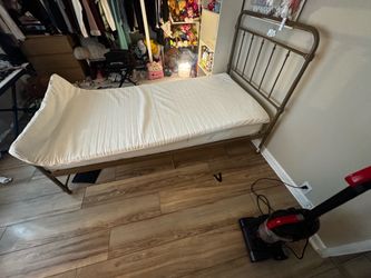 Gold Twin Bed