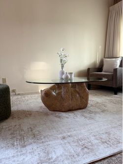 Vintage bear coffee table
