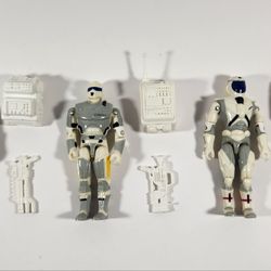 LOT OF 3 VINTAGE 1994 LANARD THE CORPS STAR FORCE ACTION FIGURES 3.75"