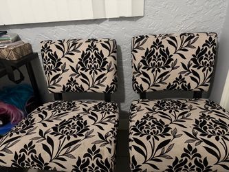 Flowery chairs