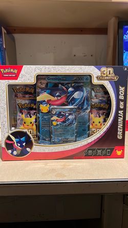 Pokémon 30th Celebration Greninja Ex Box