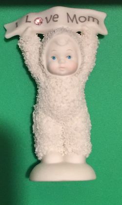 Snowbabies I Love Mom