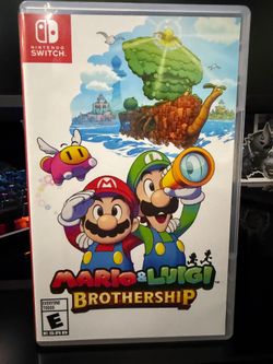 Mario & luigi brothership
