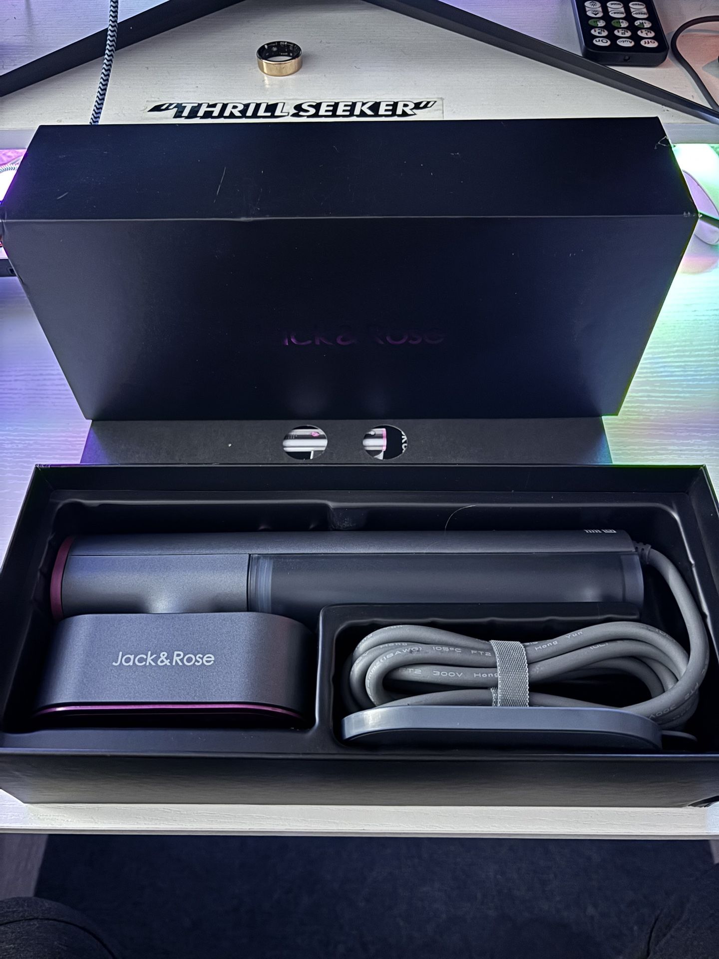 Jack & Rose Travel Steamer for Clothes,100-220V Portable Iron,15s Heat Up,Steamer & Iron 2 In 1, Travel Size,Large Ceramic Heat Panel,for Global & Eur