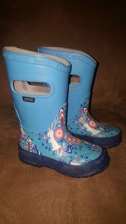 Toddler girl rain boots size 7