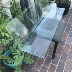 Self Glass 1 Pieces 10x45 Inches . Thick 5mm