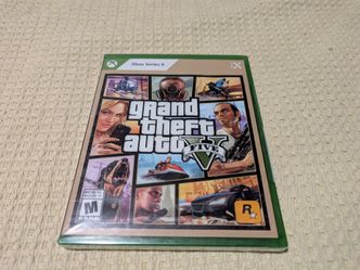 Spanish GTAV Xbox Series X Sealed Copy
