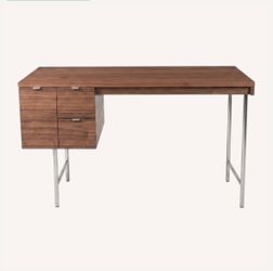 Gus* Modern "Conrad" Walnut Desk – Mid-Century Modern