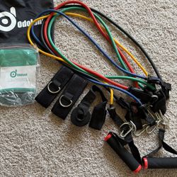 Tube Style Resistance Bands Set