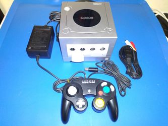 Nintendo GameCube console and controller