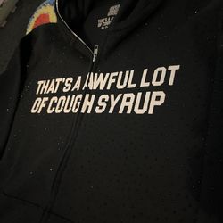 Awful Lot Of Caugh Syrup Rhinestone Jacket 