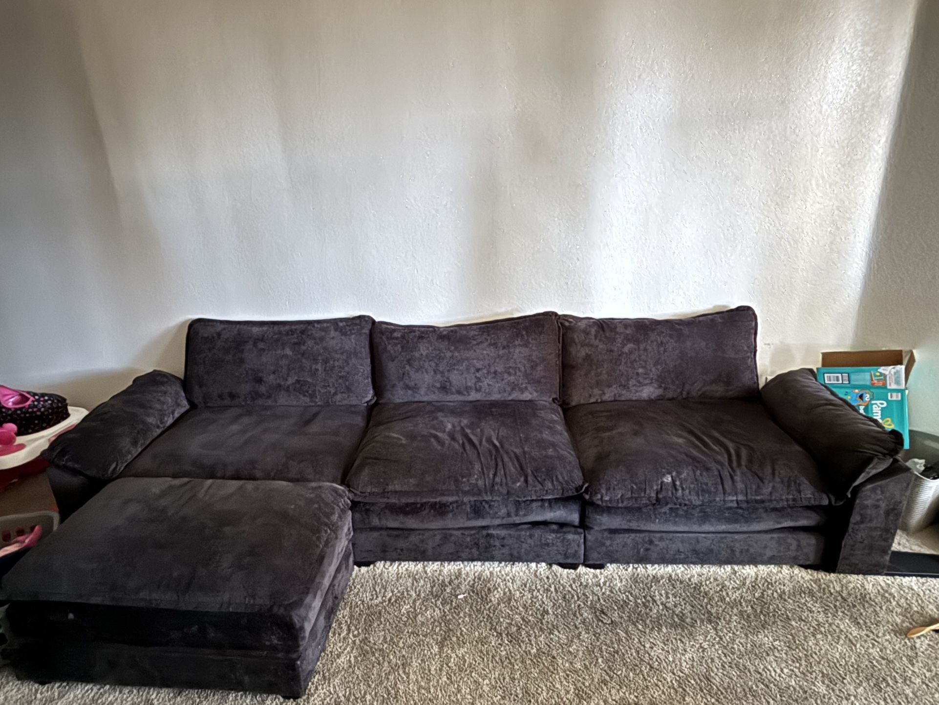 Couch With Ottoman