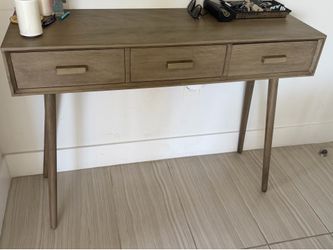3 drawer console table