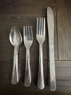 Set Of Silverware For 8 