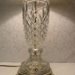 Vintage Crystal Lamp 