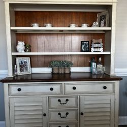 Haverty’s buffet and hutch