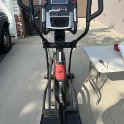 Nordic track Elliptical With TV
