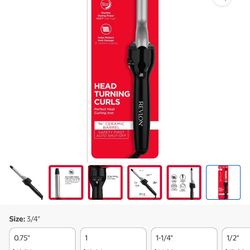 Selling hair dryer and curling iron. 