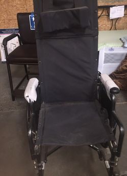 Gerrylatric reclining wheel chair